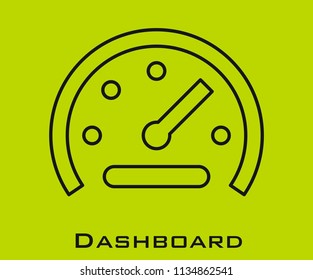 Dashboard icon signs