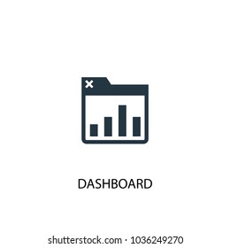 dashboard icon. Simple element illustration. dashboard symbol design from Smart home collection. Can be used for web and mobile.
