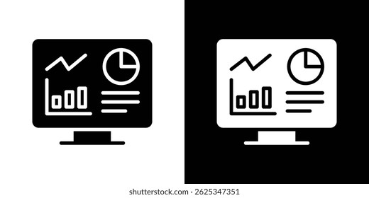 Dashboard icon simple line vector. Symbol, logo.