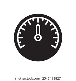 Dashboard icon. Simple vector sign.