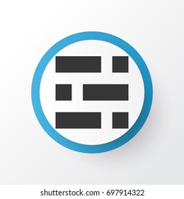 Dashboard Icon Symbol. Premium Quality Isolated Statistic  Element In Trendy Style.