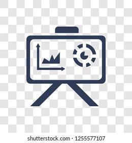 Dashboard icon. Trendy Dashboard logo concept on transparent background from Business and analytics collection