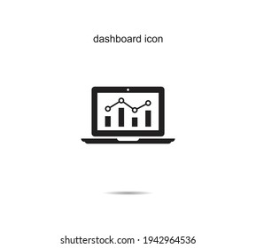 Dashboard Icon Vector Illustration Graphic On Background