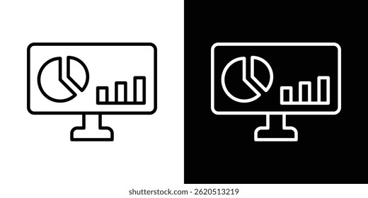 Vector del icono del tablero, Plantilla del logotipo de la ilustración en estilo de moda