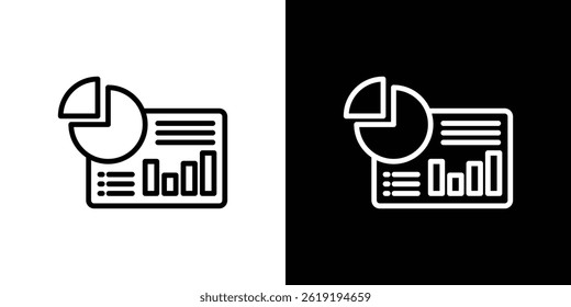 Dashboard icon. vector illustration, pictogram isolated. editable