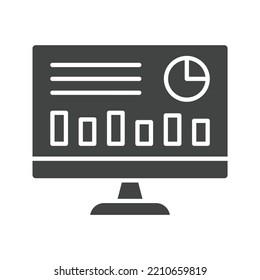 Dashboard Icon Vector Image. Can Also Be Used For Project Management. Suitable For Mobile Apps, Web Apps And Print Media.