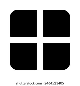 Ilustración de diseño de Vector de iconos de panel
