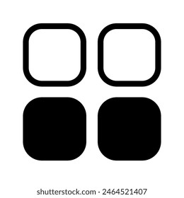 Dashboard-Symbol Vektorgrafik Symbol Design Illustration