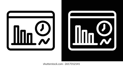 Dashboard icon vector for web and mobile app. Symbol isolated.