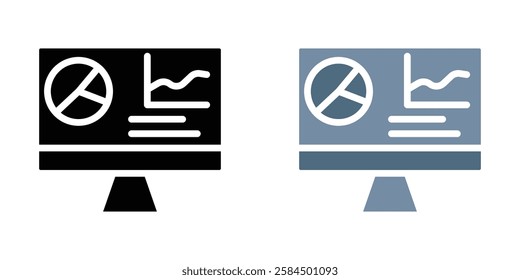 Dashboard icons pack in black and colored version