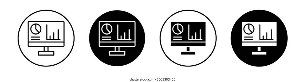 Dashboard icons vectors graphics collection