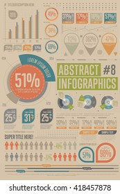 Dashboard infographic. Information panel mockup with info chart, diagram element, online statistics and data analytics. Vector business infographics flowchart design element set illustration
