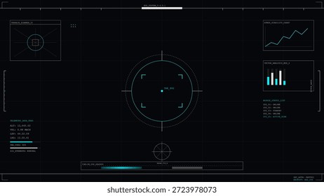 Eine Dashboard-Oberfläche zeigt verschiedene Metriken und Datenvisualisierungen an. Zu den Informationen gehören Grafiken, Diagramme und statistisches Feedback, die für die Projektanalyse relevant sind.