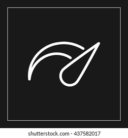 dashboard line icon