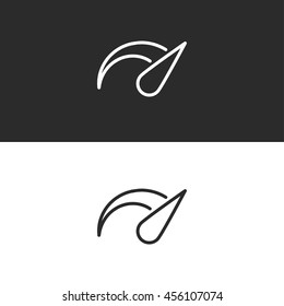 dashboard line icon