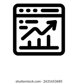 ícone da linha do painel de controle. Ícone de vetor limpo e minimalista para sites, aplicativos móveis, apresentações e logotipos. Totalmente dimensionável e personalizável para qualquer projeto.