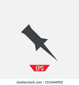 dashboard Pin vector icon