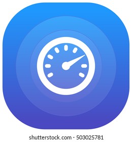 Dashboard Purple - blue circular UI/UX App Icon / Logo Design