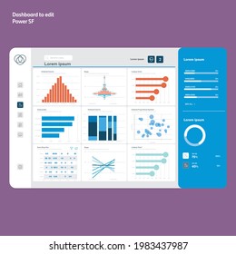 Informe de panel. Poder bi. Tema de negocios. EPS10