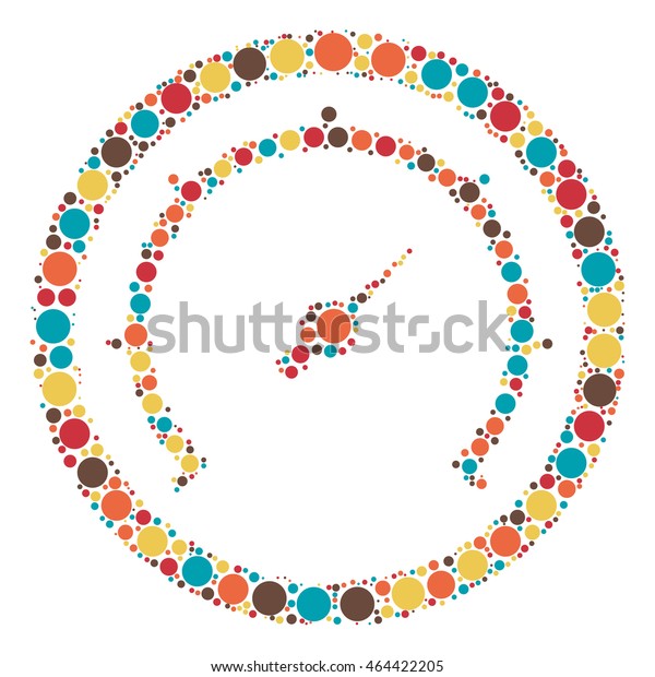 dashboard shape vector
design by color
point