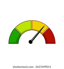 dashboard speedometer cartoon. instrument cluster, calibration accuracy, sensor digital dashboard speedometer sign. isolated symbol vector illustration