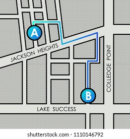 Dashboard theme creative infographic of city map navigation. Vector illustration.