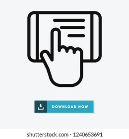 Dashboard vector icon