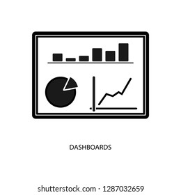 Dashboard vector icon