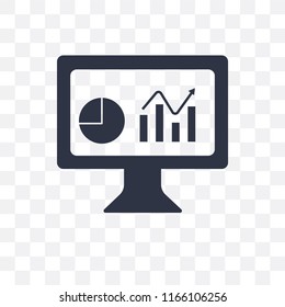 Dashboard vector icon isolated on transparent background, Dashboard logo concept
