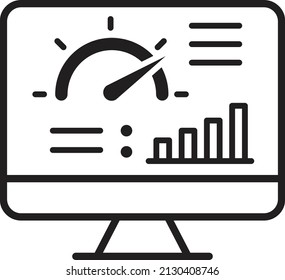 Dashboard Vector Icon for website or other thing.