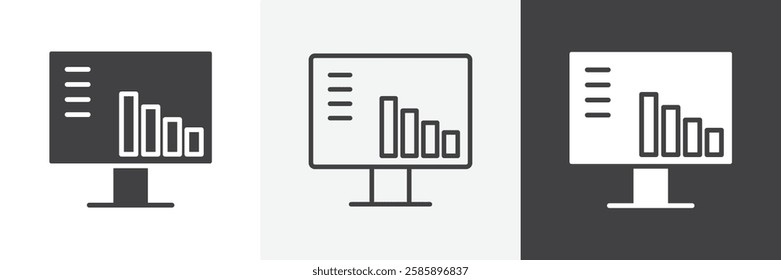 Dashboard vector icons collection graphic designs for ui designs