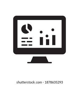 Dashboard Vector Solid Style Icon. EPS 10 File 