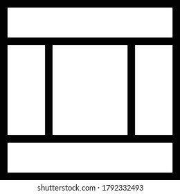 dashboard vector thin line icon 