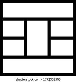 dashboard vector thin line icon 