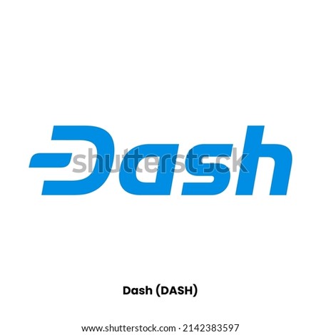 Dashcoin DASH cryptocurrency logo typeform 