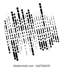 dashed dynamic lines, stripes pattern. random, irregular intermittent streaks design. interrupt vertical, straight parallel stripes texture