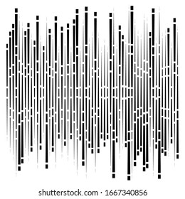 dashed dynamic lines, stripes pattern. random, irregular intermittent streaks design. interrupt vertical, straight parallel stripes texture