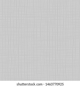 Dashed line abstract seamless pattern. Repeated wavy stripes texture. Irregular background. Hand drawn vector illustration