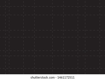Dashed Line Dark Background, Vector Wallpaper