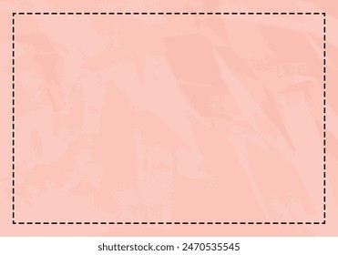 Dashed line frame background. Vector illustration. Abstract background.