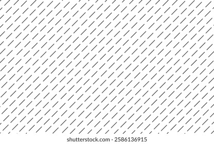 Dashed line seamless pattern with striped background. Repeating short lines creating a minimal geometric texture. Perfect for backgrounds, textiles, and modern designs.