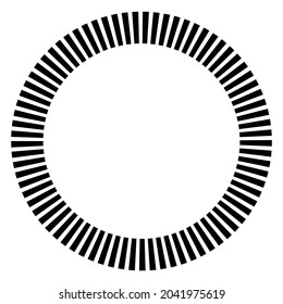 Dashed lines spiral, swirls, and twirls. Concentric, and circular volute, helix vector element