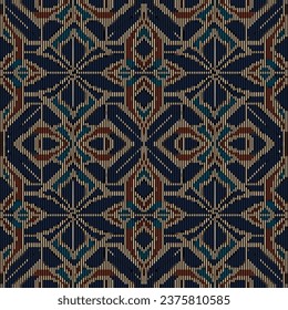 Las líneas disecadas textualizaban el patrón geométrico tribal étnico sin costuras. Color del fondo colorido del vector del estilo de alfombra de tapicería de líneas de guiones. Repita el segundo plano de medio tono. Infinitos adornos de moda en línea de guion de grunge.