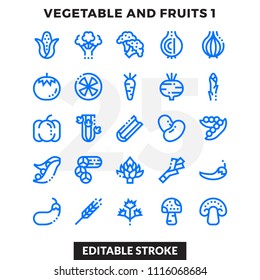 Dashed Outline Icons Pack for UI. Editable Stroke. Pixel perfect thin line vector icon set for web design and website application.