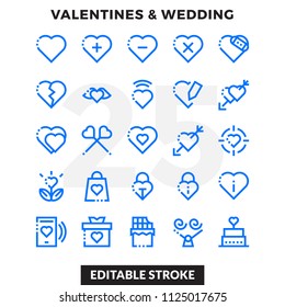 Dashed Outline Icons Pack for UI. Editable Stroke. Pixel perfect thin line vector icon set for web design and website application.