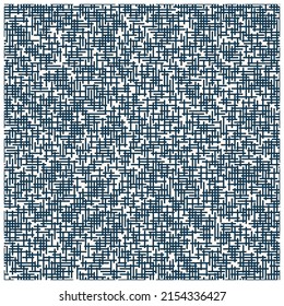 Dashed vertical and horizontal lines. Creative background pattern vector graphic illustration. Design with abstract and intense lines.
