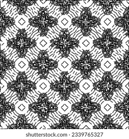 Dashes lines. Grunge texture. Black and white pattern. Abstract background for web page, textures, card, poster, fabric, textile.