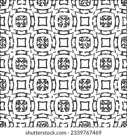 Dashes lines. Grunge texture. Black and white pattern. Abstract background for web page, textures, card, poster, fabric, textile.