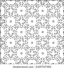 Dashes lines. Grunge texture. Black and white pattern. Abstract background for web page, textures, card, poster, fabric, textile.