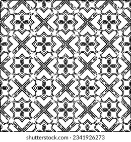 Dashes lines. Grunge texture. Black and white pattern. Abstract background for web page, textures, card, poster, fabric, textile.
